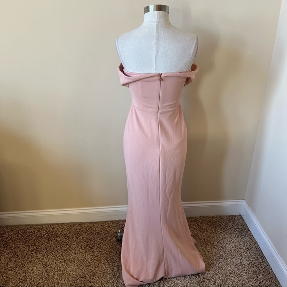 New! Nookie Neptune gown blush pink nwt  17591 - Picture 9 of 15